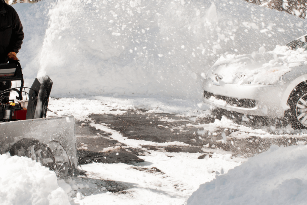 snow removal Hailey Idaho | walkway clearing | de-icing service | ice melt application | safe steps winter | Whitehead Landscaping | driveway plowing | salting and sanding | 208-578-2246